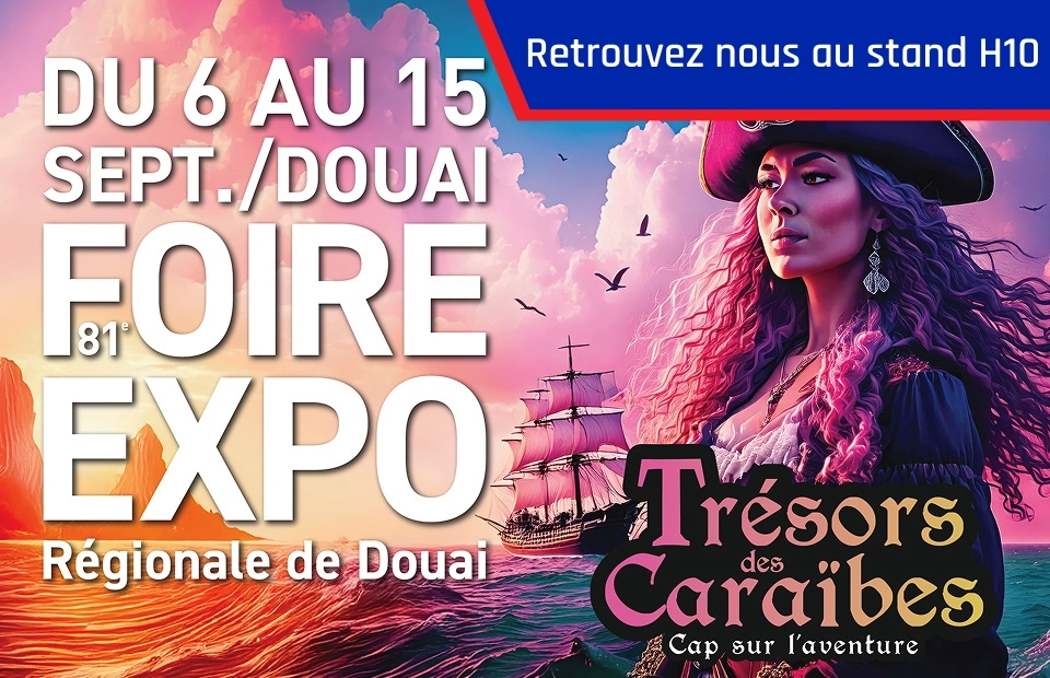 Affiche pour la 81e édition de la Foire Expo de Gayant du 6 au 15 septembre 2025